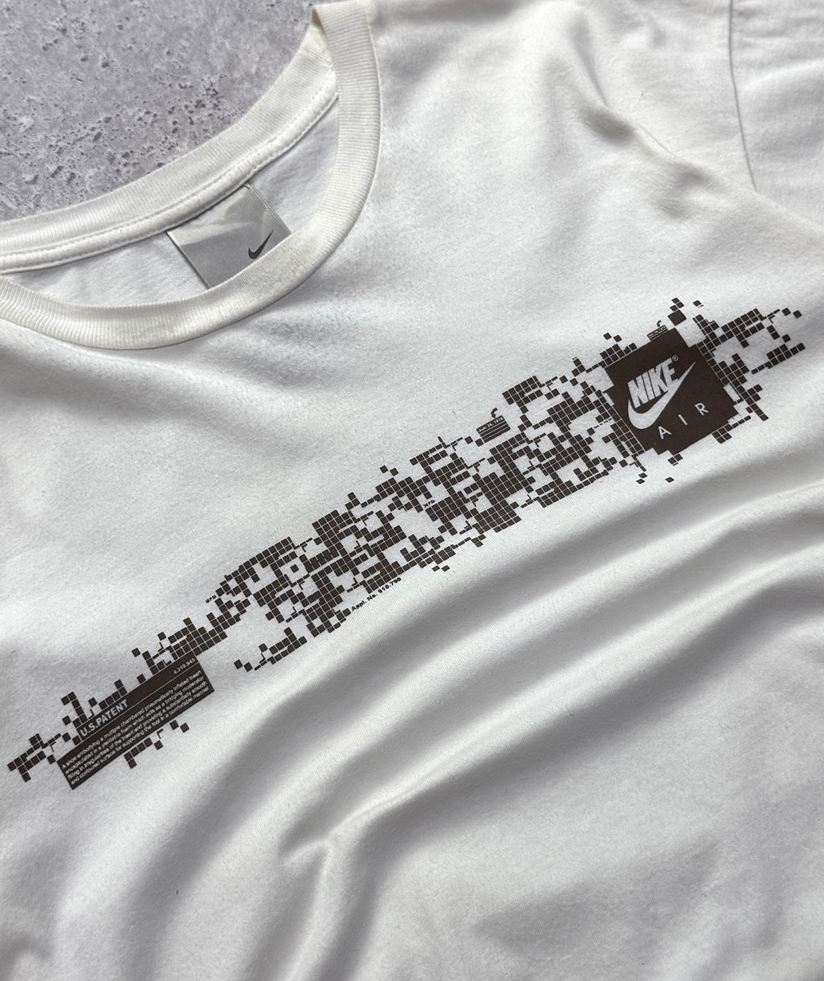 Vintage 2000s Nike Air Spellout Tee (XL)