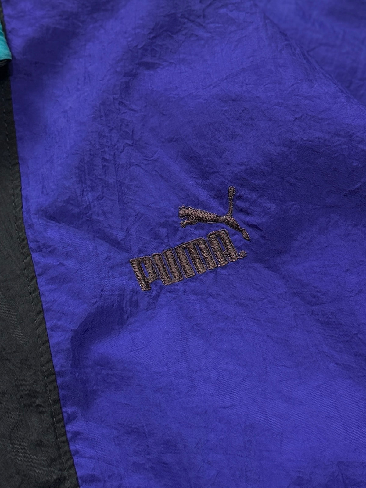 Vintage 90s Puma Colourblock Windbreaker Jacket (L)