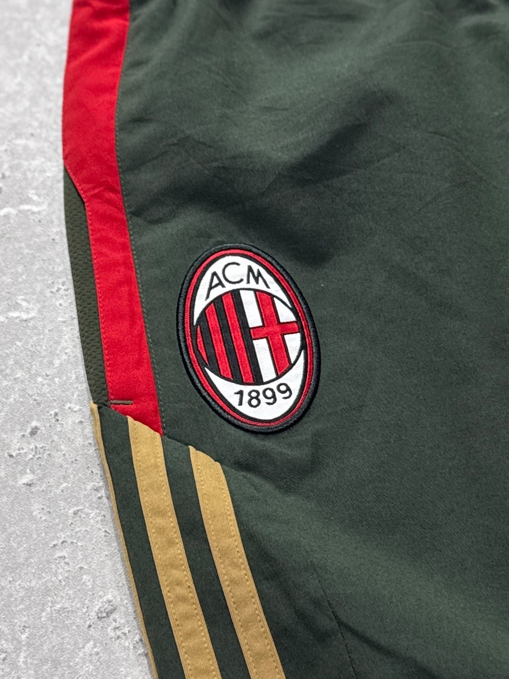 Vintage 2000s Adidas X AC Milan Football Track Pants (M)