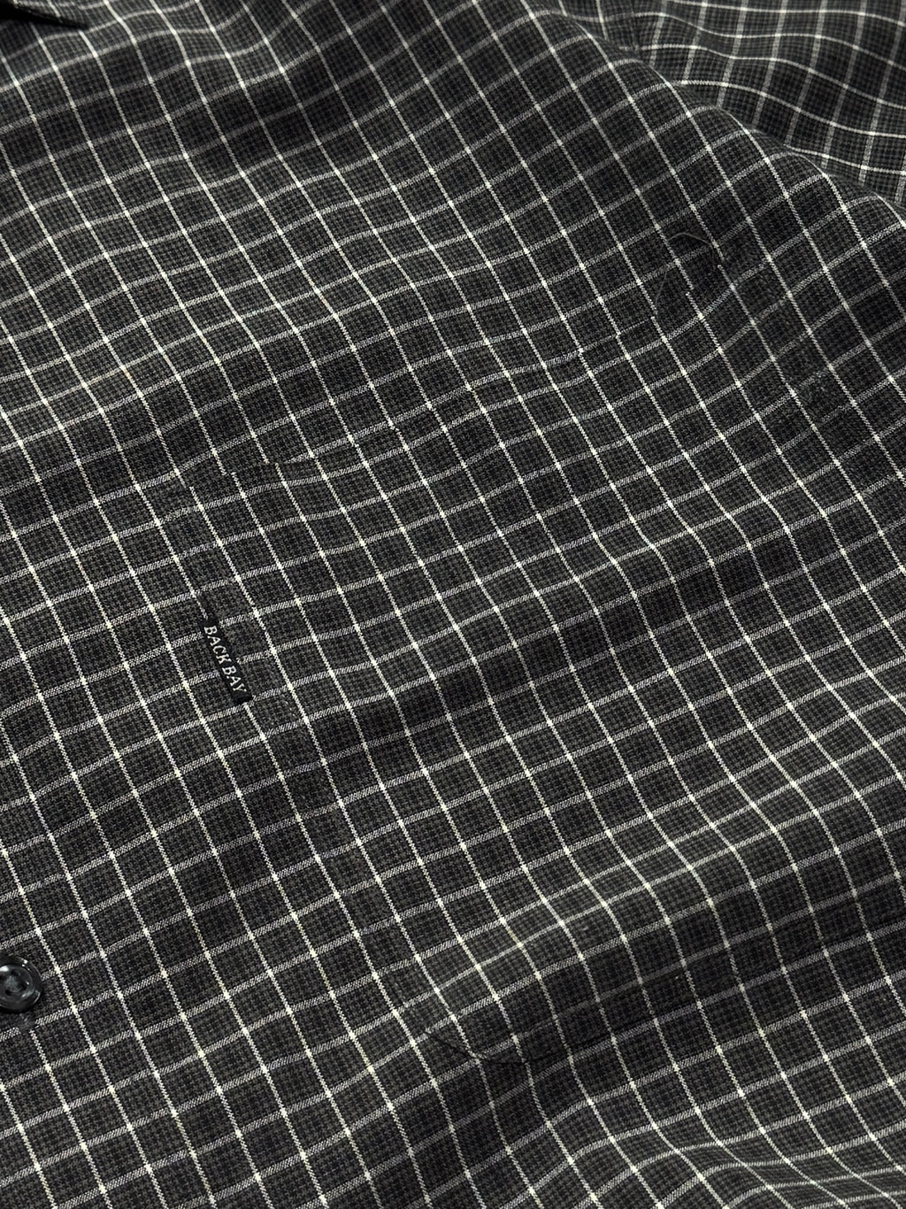 Vintage 2000s Plaid Button Up Shirt (XL)