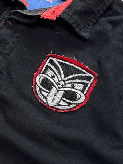 Vintage 2000s Canterbury New Zealand Warriors NRL Polo Shirt (M)