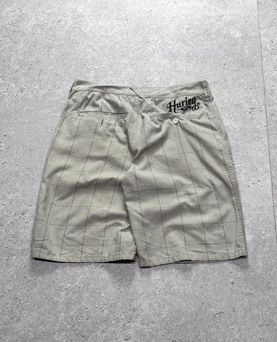 Vintage Y2K Hurley Plaid Skate Shorts (30”)