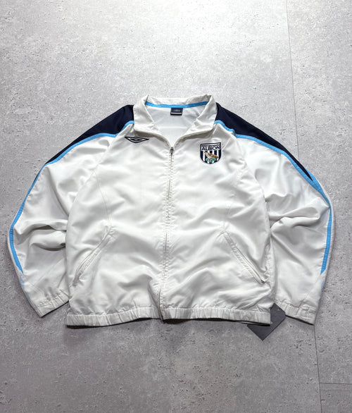 2000s Umbro X West Bromwich Albion Football Windbreaker Jacket (L)