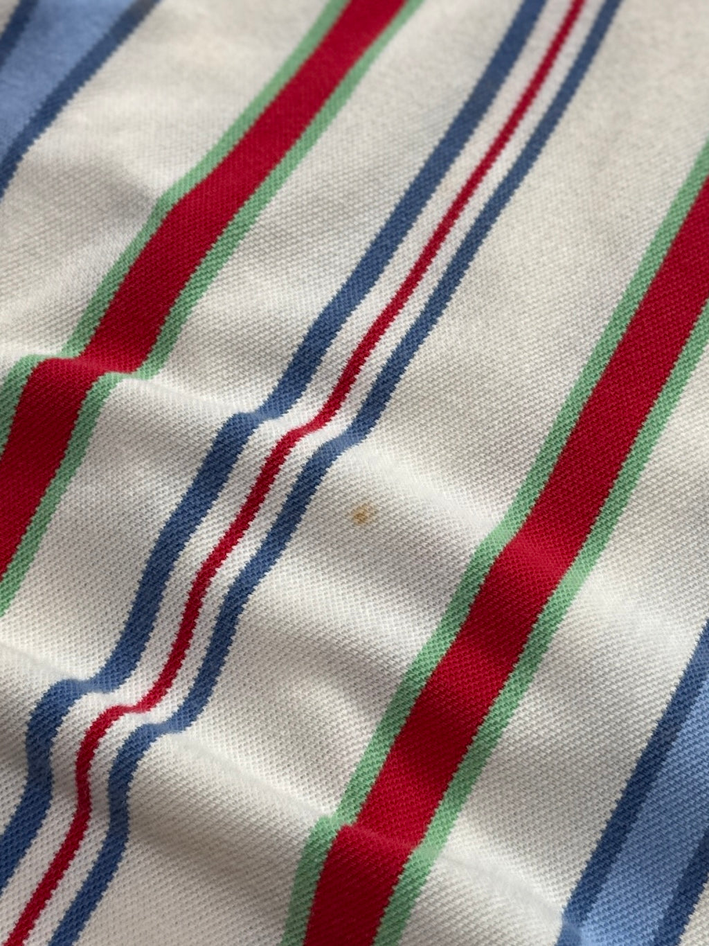 Vintage Polo Ralph Lauren Striped Polo Shirt (L)