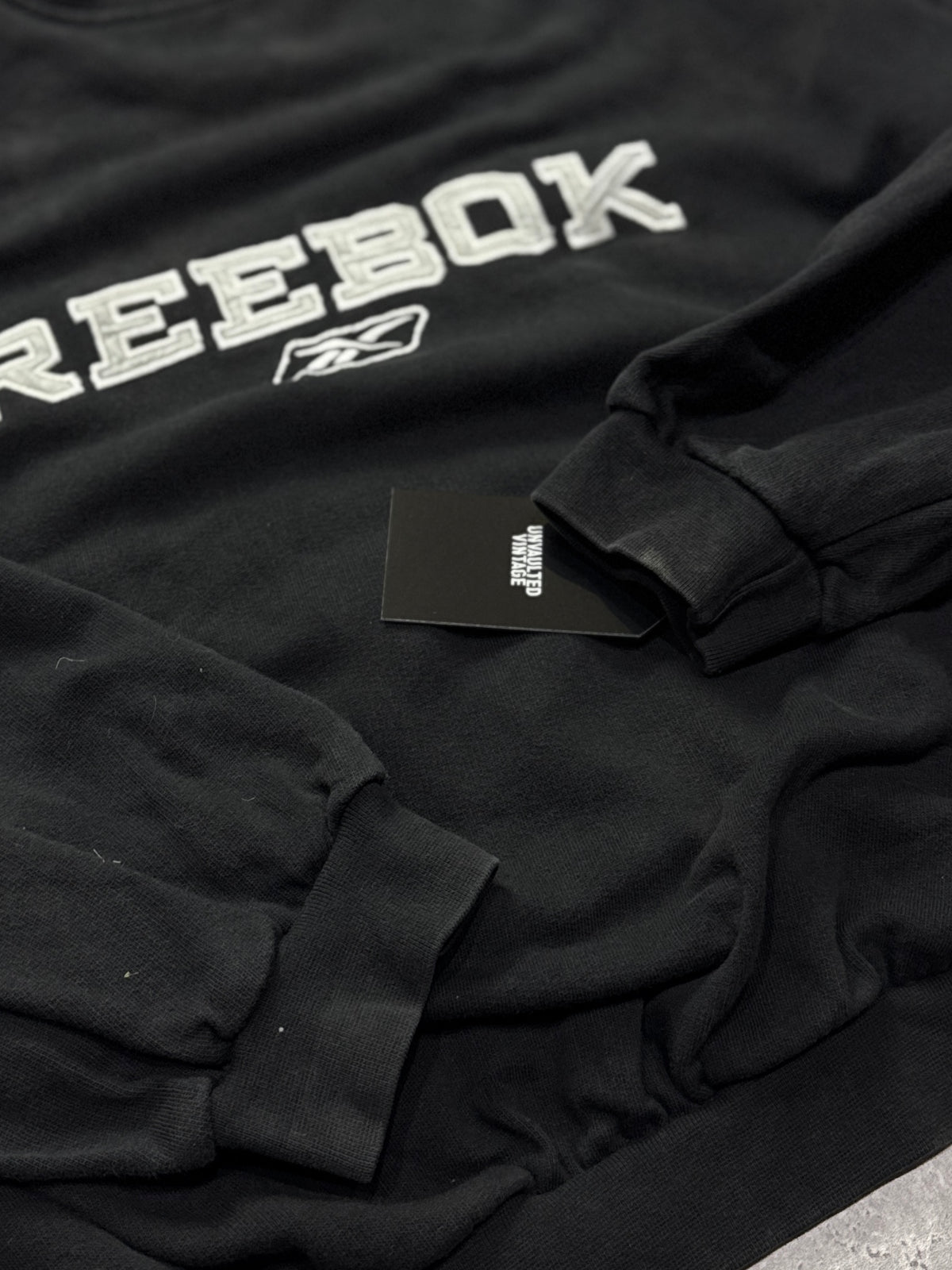 Vintage 2000s Reebok Spellout Sweater (M)