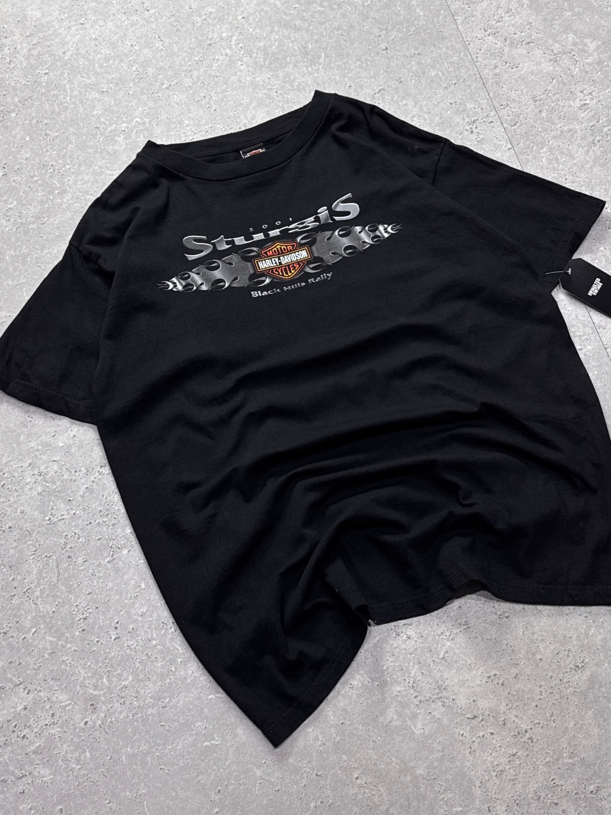 Vintage 2001 Harley Davidson Sturgis Bike Rally Tee (XL)