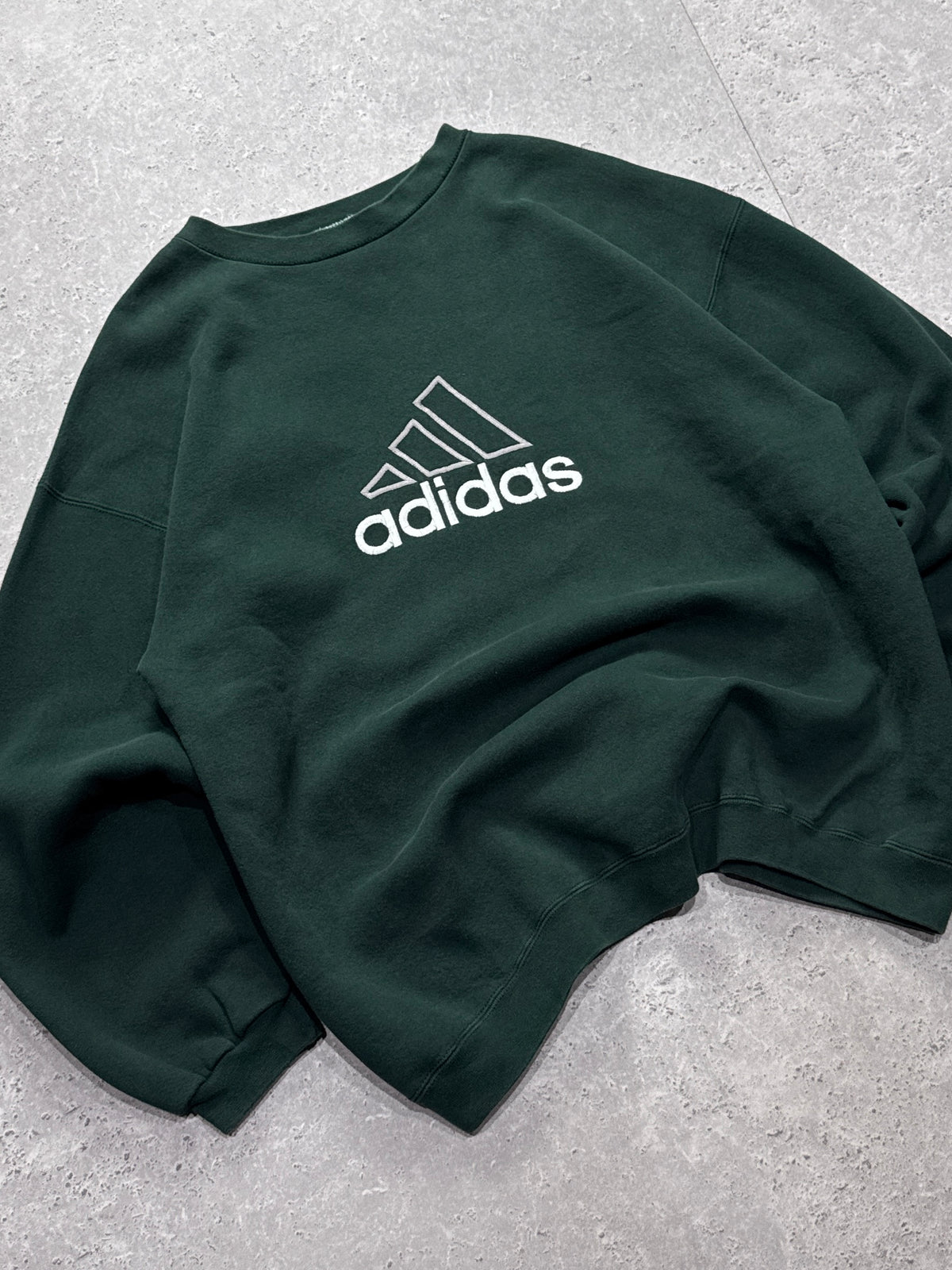 Vintage 90s Adidas Embroidered Sweater (XL)