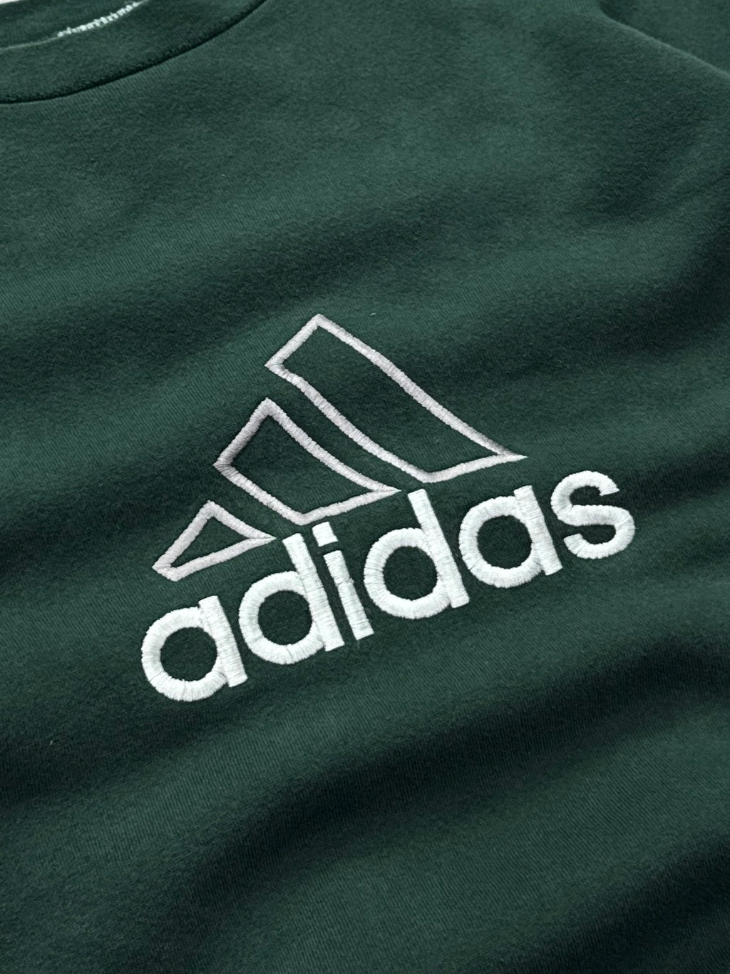 Vintage 90s Adidas Embroidered Sweater (XL)