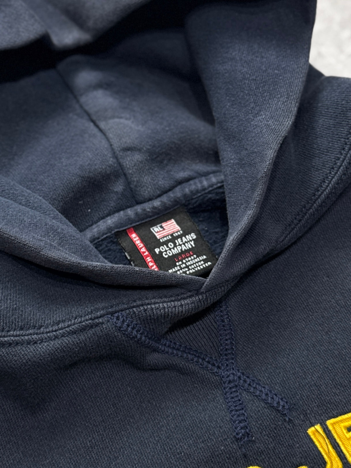 Vintage Polo Jeans Ralph Lauren Hoodie (L)