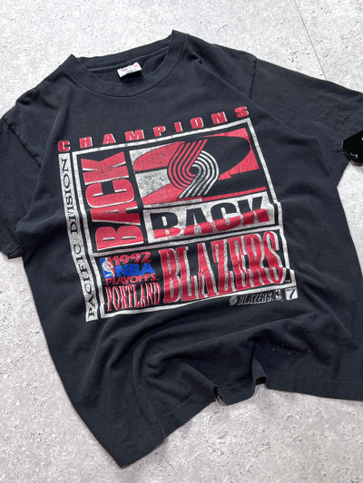 Vintage 1992 Portland Trailblazers NBA Champions Tee (L)