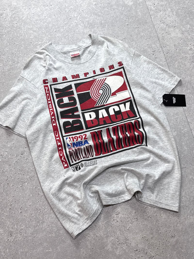 Vintage 1992 Portland Trailblazers NBA Champions Tee (L)