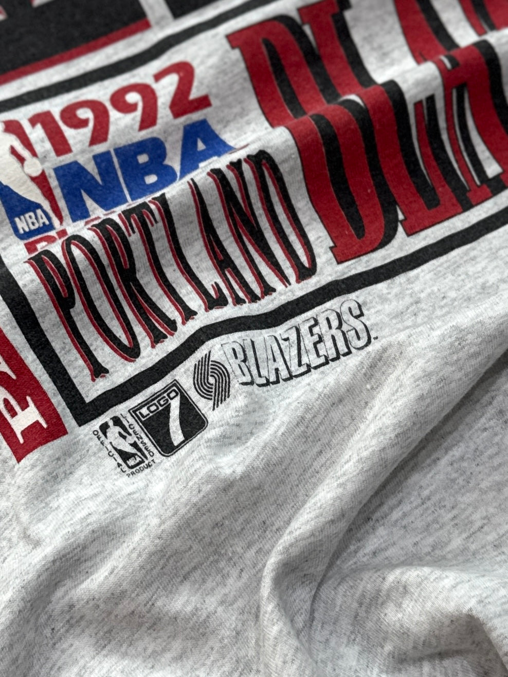 Vintage 1992 Portland Trailblazers NBA Champions Tee (L)
