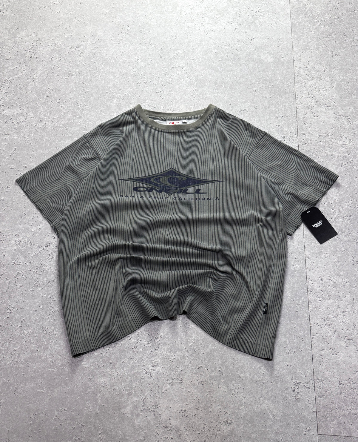 Vintage 90s O’Neill Striped Surfwear Tee (M)