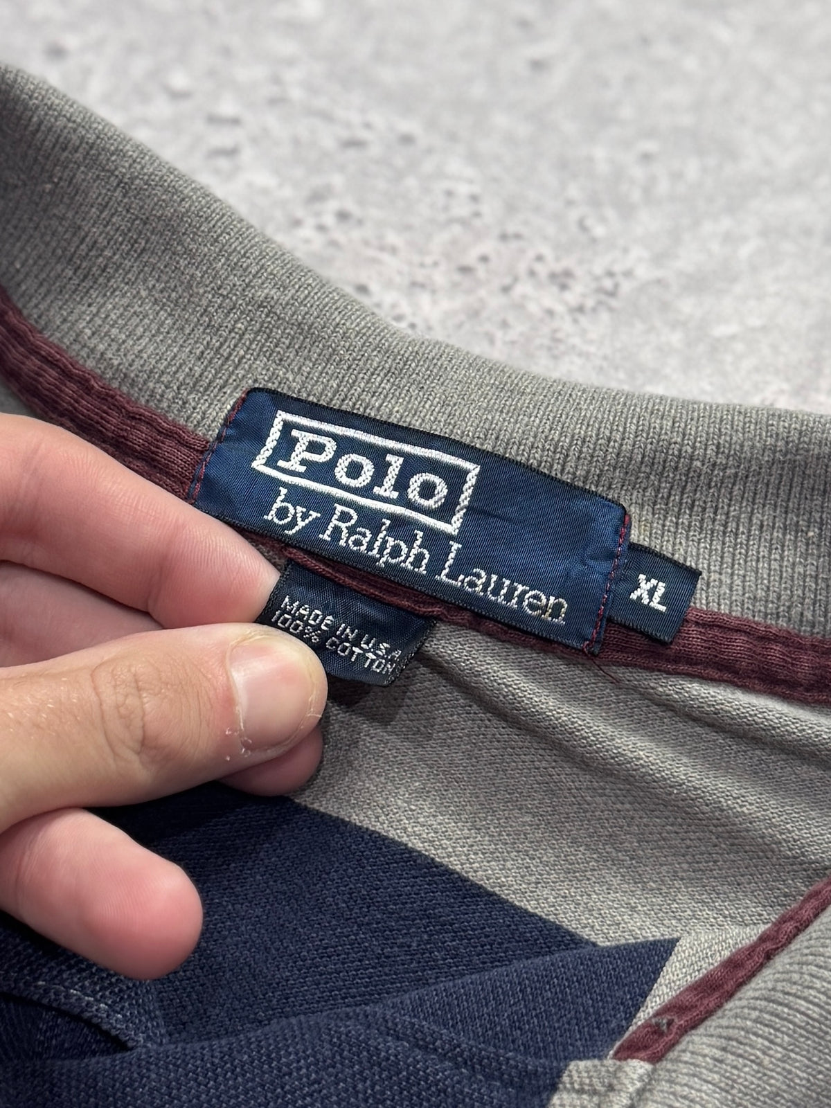 Vintage 90s Polo Ralph Lauren Polo Shirt (XL)