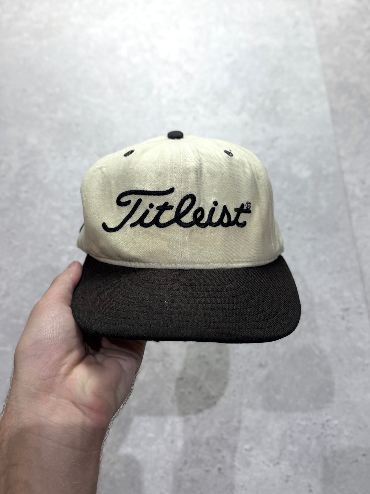 Vintage 90s Titleist Fitted Golf Cap