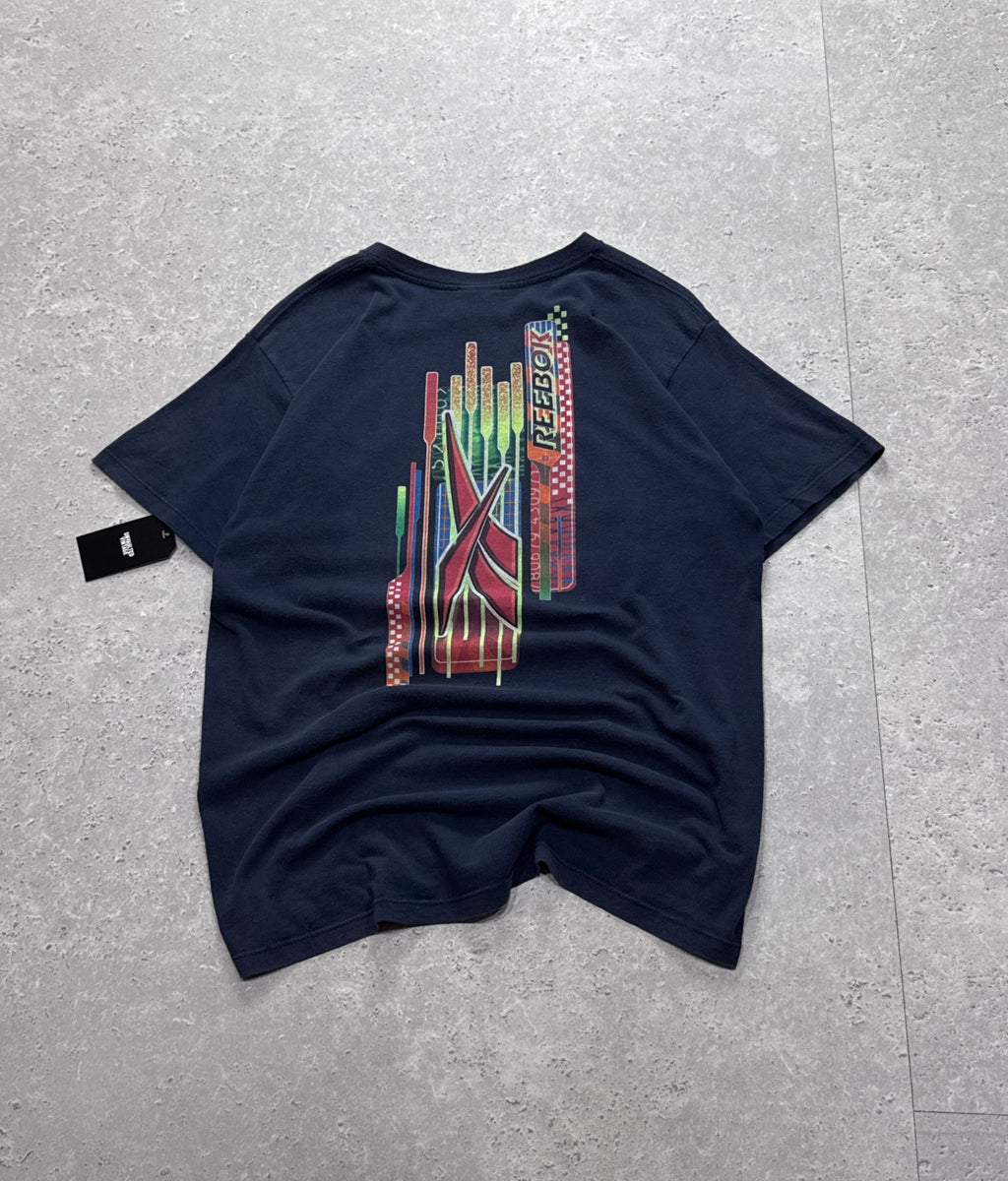 Vintage Y2K Reebok Graphic Tee (L)