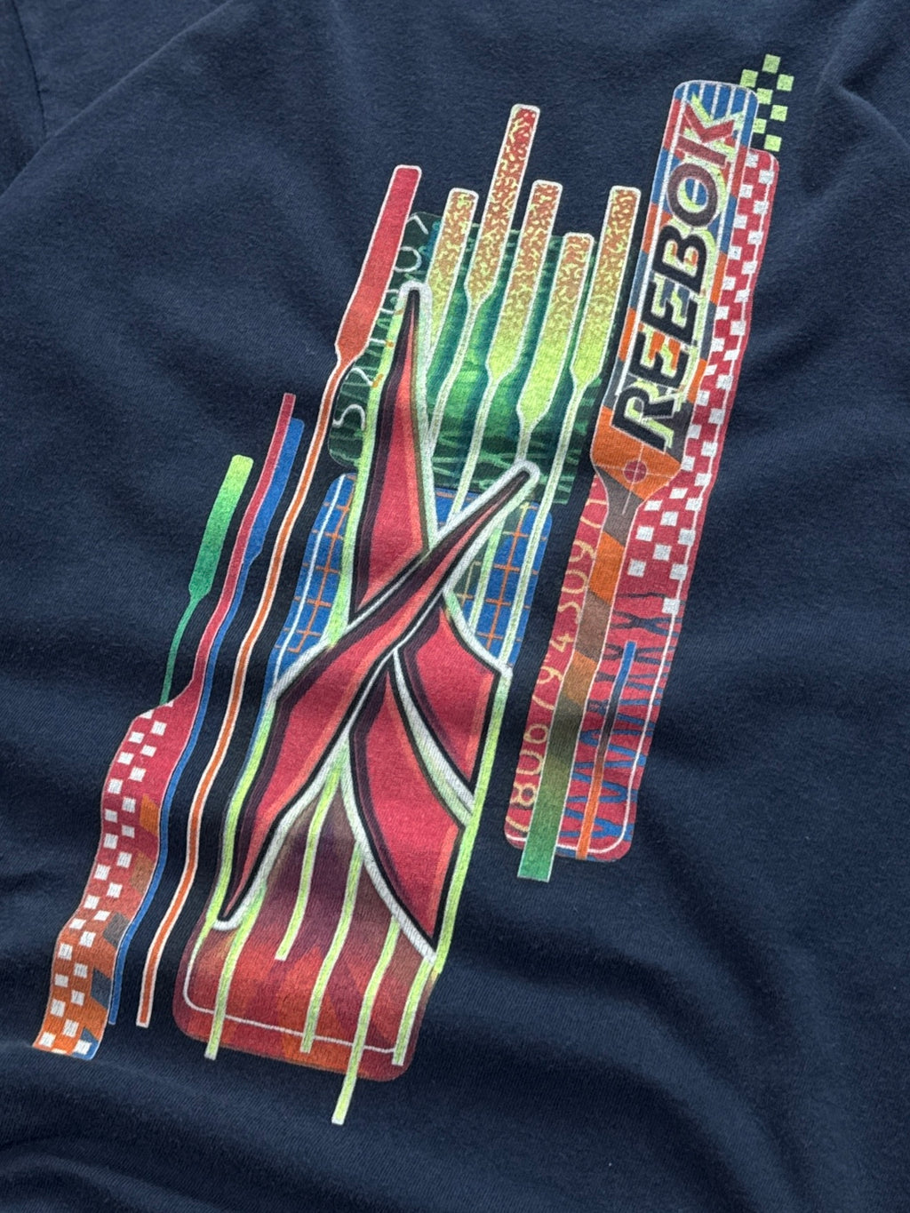 Vintage Y2K Reebok Graphic Tee (L)