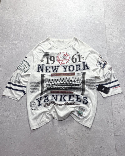 Vintage 1993 New York Yankees MLB 3/4 Sleeve Tee (XL)