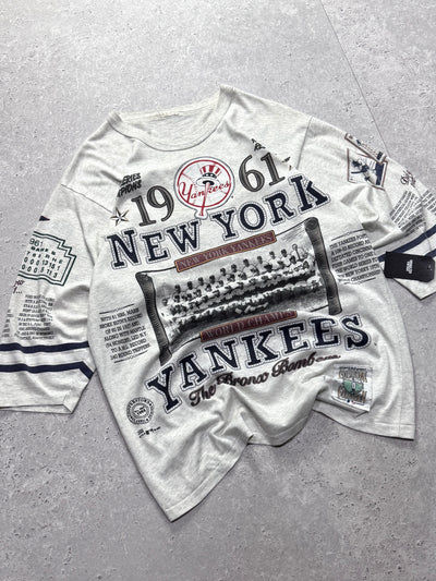 Vintage 1993 New York Yankees MLB 3/4 Sleeve Tee (XL)