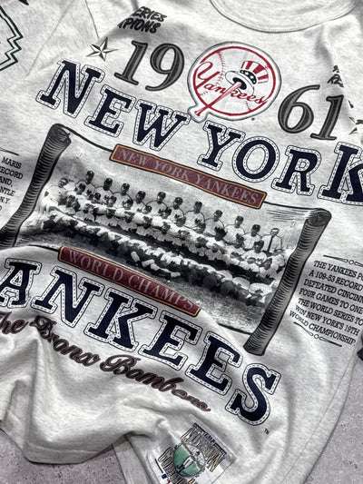 Vintage 1993 New York Yankees MLB 3/4 Sleeve Tee (XL)