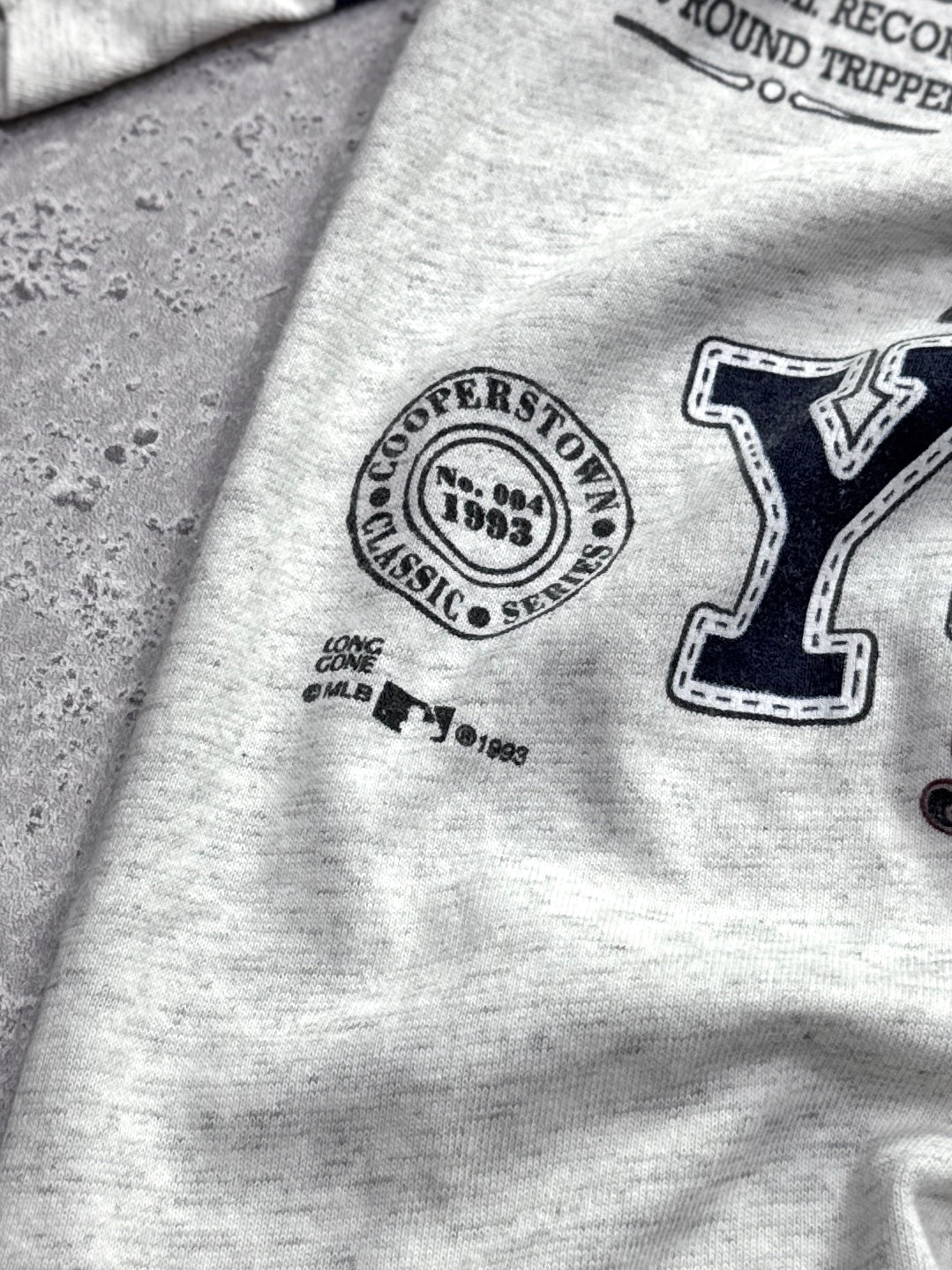 Vintage 1993 New York Yankees MLB 3/4 Sleeve Tee (XL)