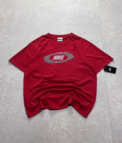 Vintage Y2K Nike Spellout Tee (L)