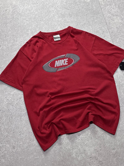 Vintage Y2K Nike Spellout Tee (L)