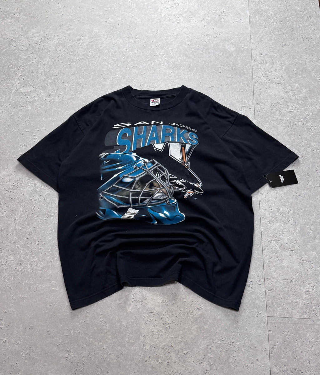 Vintage 90s San Jose Sharks NHL Tee (XL)