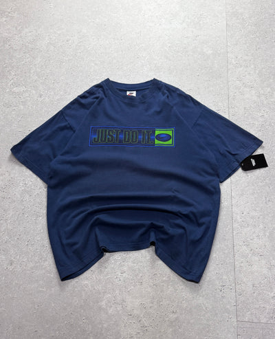 Vintage 90s Nike Just Do It Spellout Tee (L)
