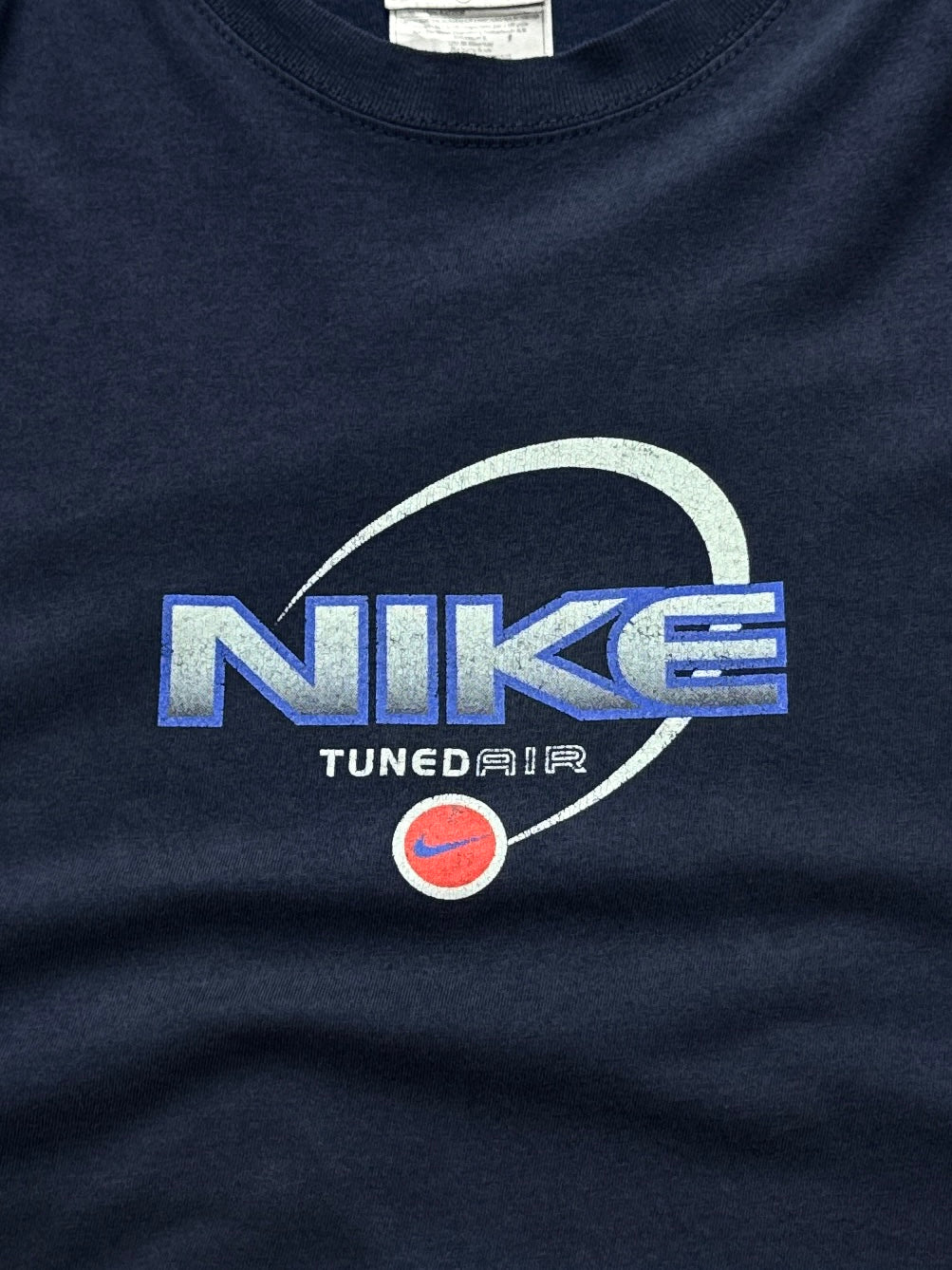 Vintage 2000s Nike Tuned Air Spellout Tee (L)