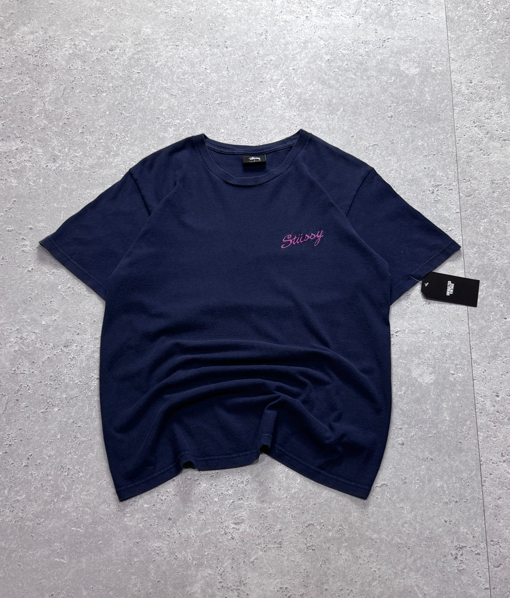 Vintage 2000s Stussy Embroidered Tee (S)