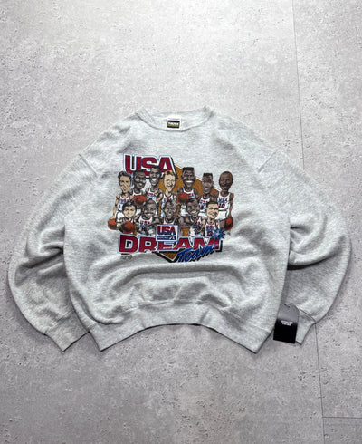 Vintage 90s USA Dream Team NBA Sweater (XL)