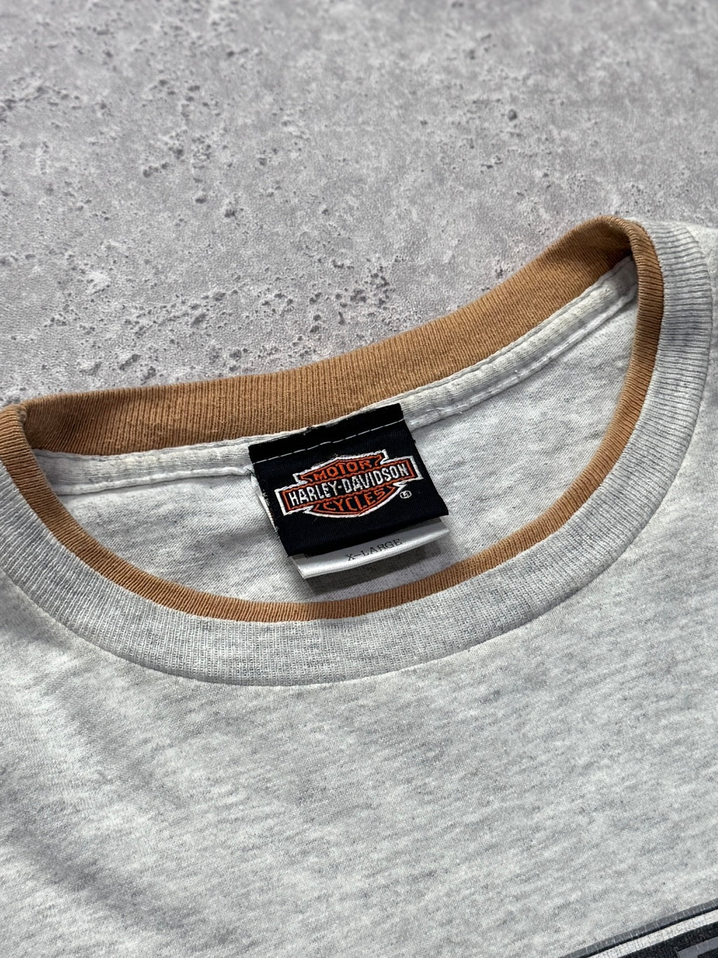 Vintage 90s Harley Davidson Bike Week Two Tone Tee (XL)