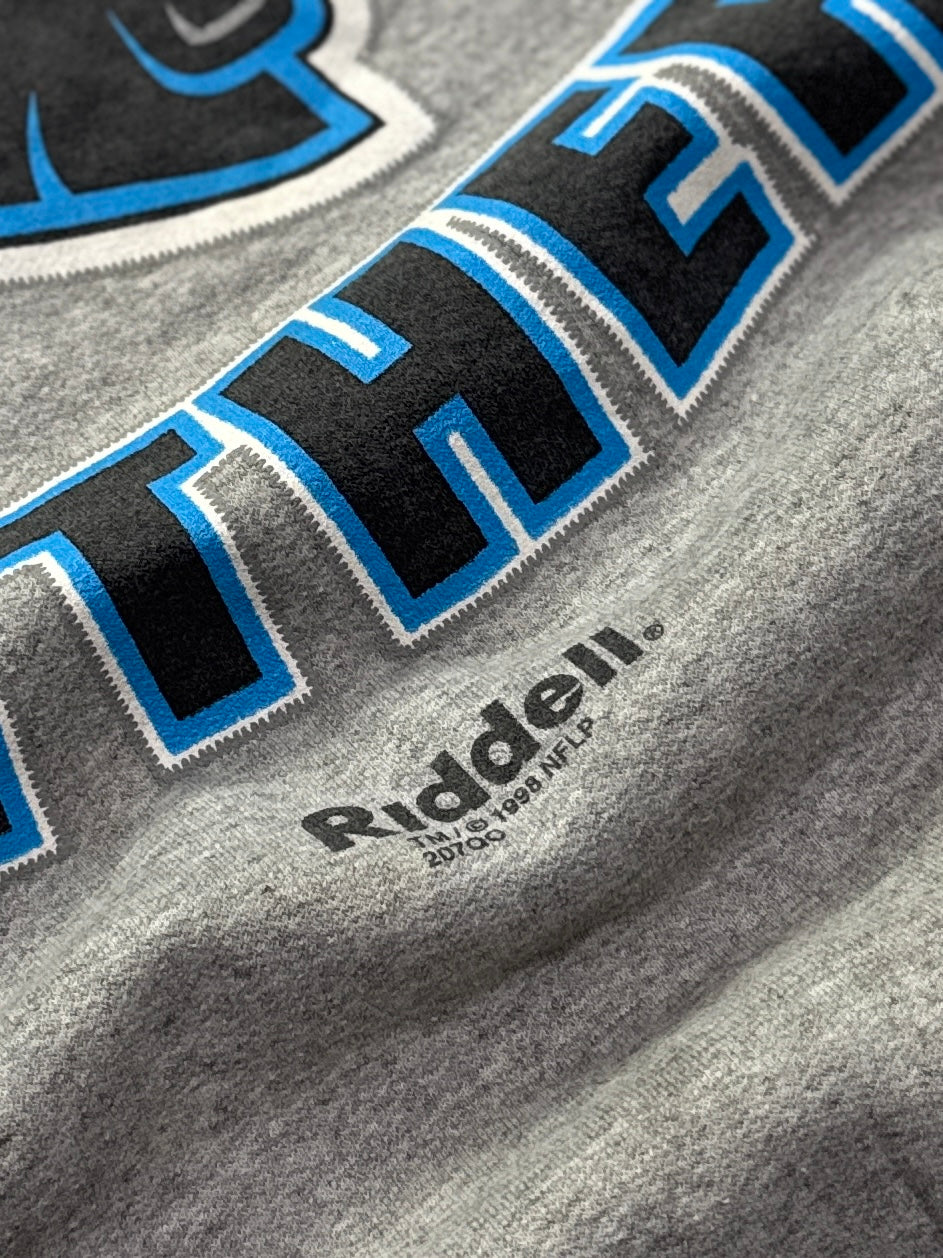 Vintage 90s Carolina Panthers Grey NFL Sweater (L)