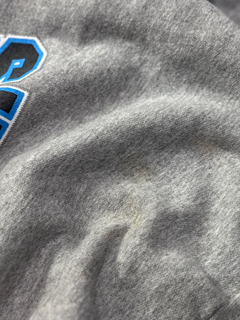 Vintage 90s Carolina Panthers Grey NFL Sweater (L)