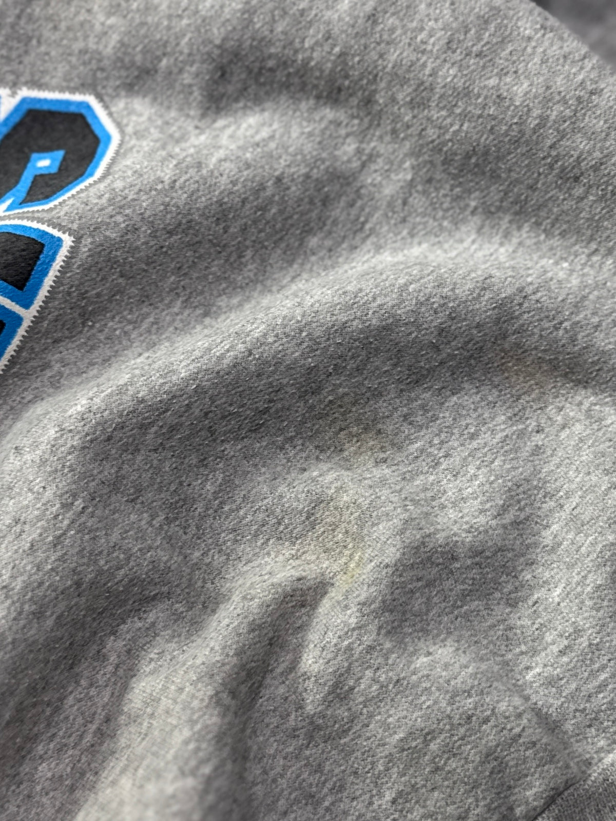 Vintage 90s Carolina Panthers Grey NFL Sweater (L)