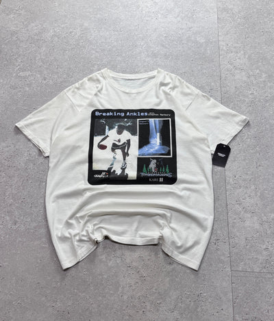 Vintage 90s Minnesota Timberwolves Stephon Marbury "Breaking Ankles" NBA Tee (XL)