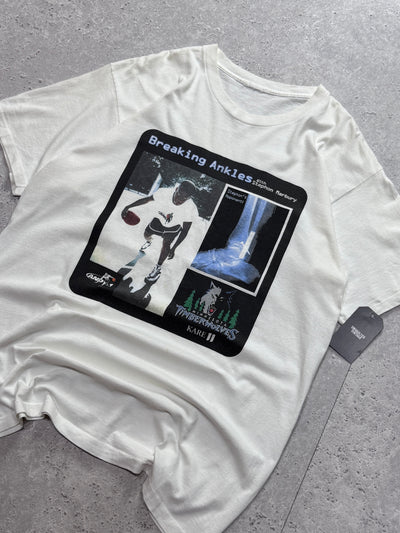 Vintage 90s Minnesota Timberwolves Stephon Marbury "Breaking Ankles" NBA Tee (XL)