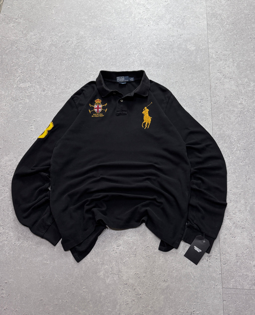 Vintage Polo Ralph Lauren Lightweight Rugby Sweater (XL)