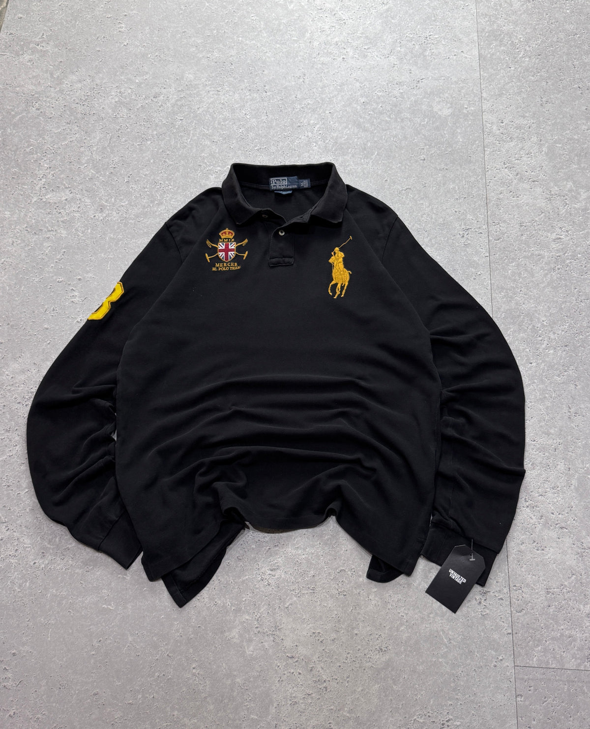 Vintage Polo Ralph Lauren Lightweight Rugby Sweater (XL)