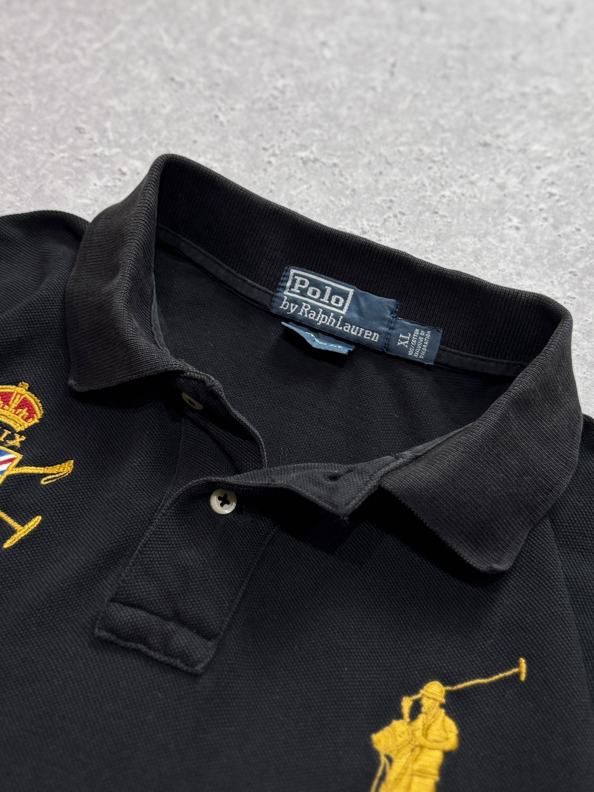 Vintage Polo Ralph Lauren Lightweight Rugby Sweater (XL)