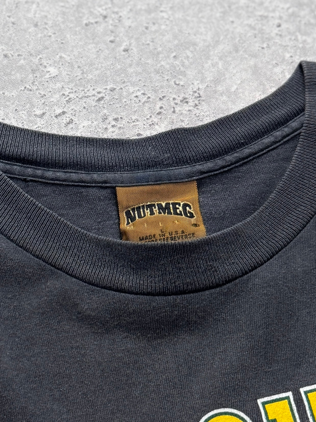Vintage 90s Oakland Athletics MLB Black Graphic Tee (L)