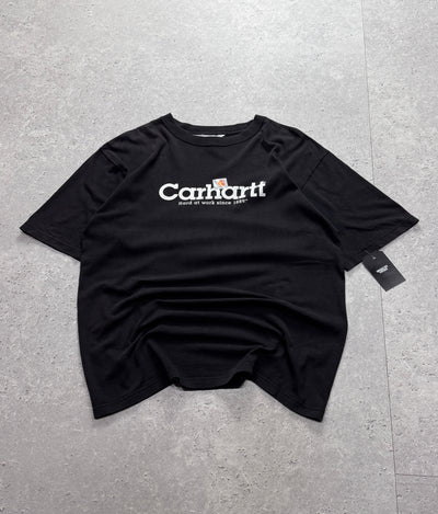 Vintage 2000s Carhartt  Black Logo Tee (L)