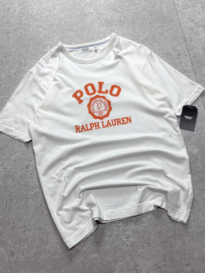 Vintage 2000s Polo Ralph Lauren Spellout Tee (L)
