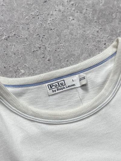 Vintage 2000s Polo Ralph Lauren Spellout Tee (L)