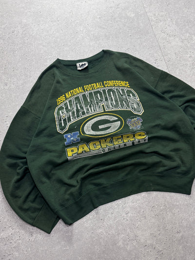 Vintage 1996 Greenbay Packers NFL Super Bowl Sweater (XL)