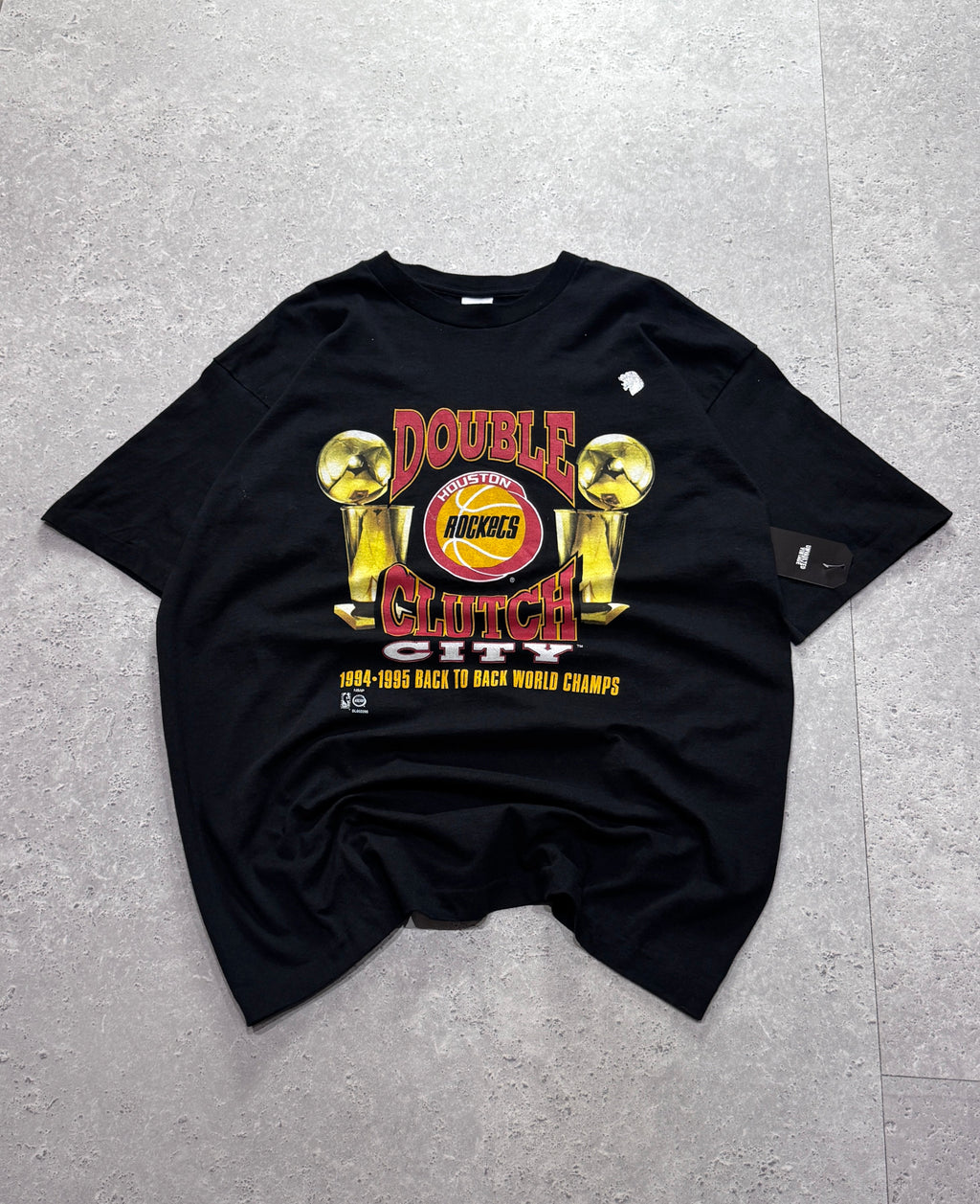 Vintage 1994/95 Houston Rockets NBA Championship Tee (XXL)