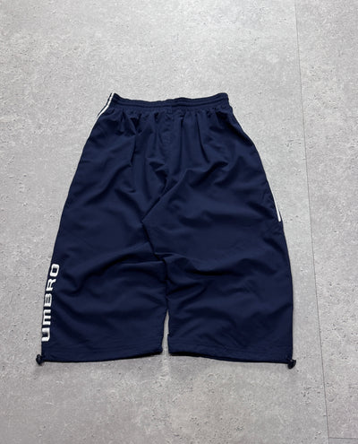 Vintage 2000s Umbro Spellout 3/4 Track Shorts (M)