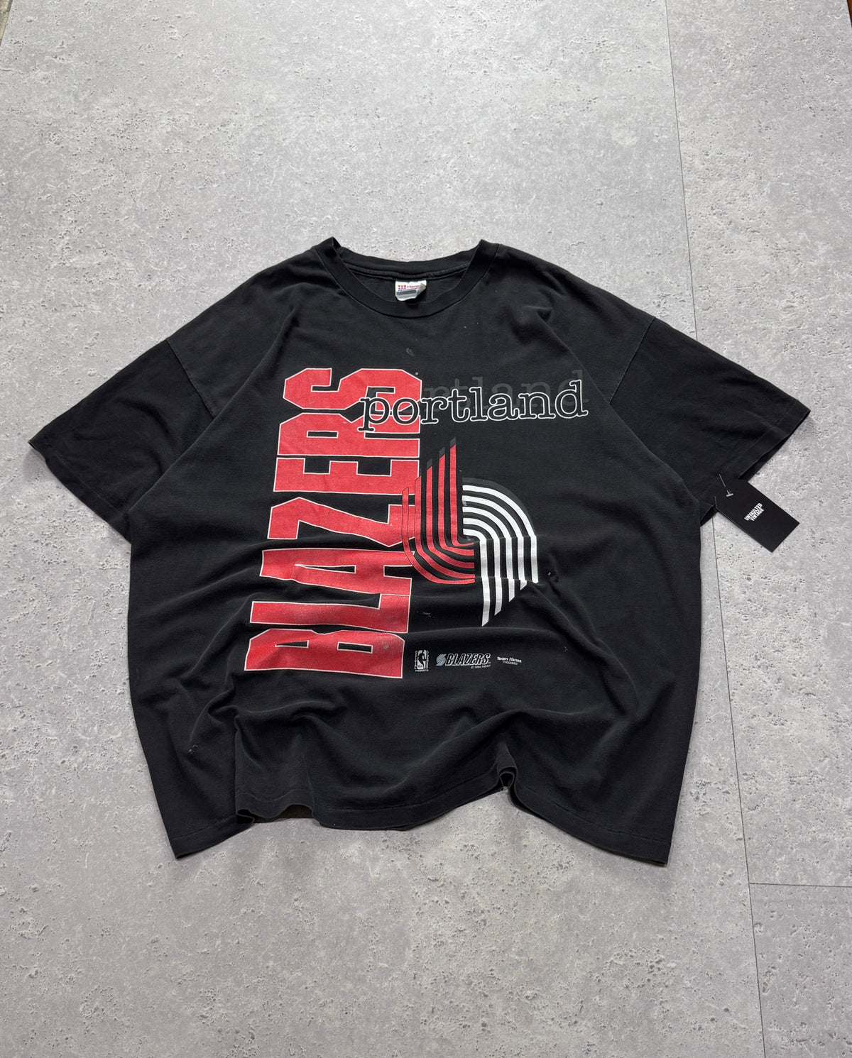 Vintage 90s Portland Trailblazers NBA Tee (XXL)