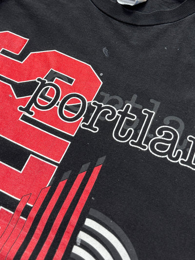 Vintage 90s Portland Trailblazers NBA Tee (XXL)